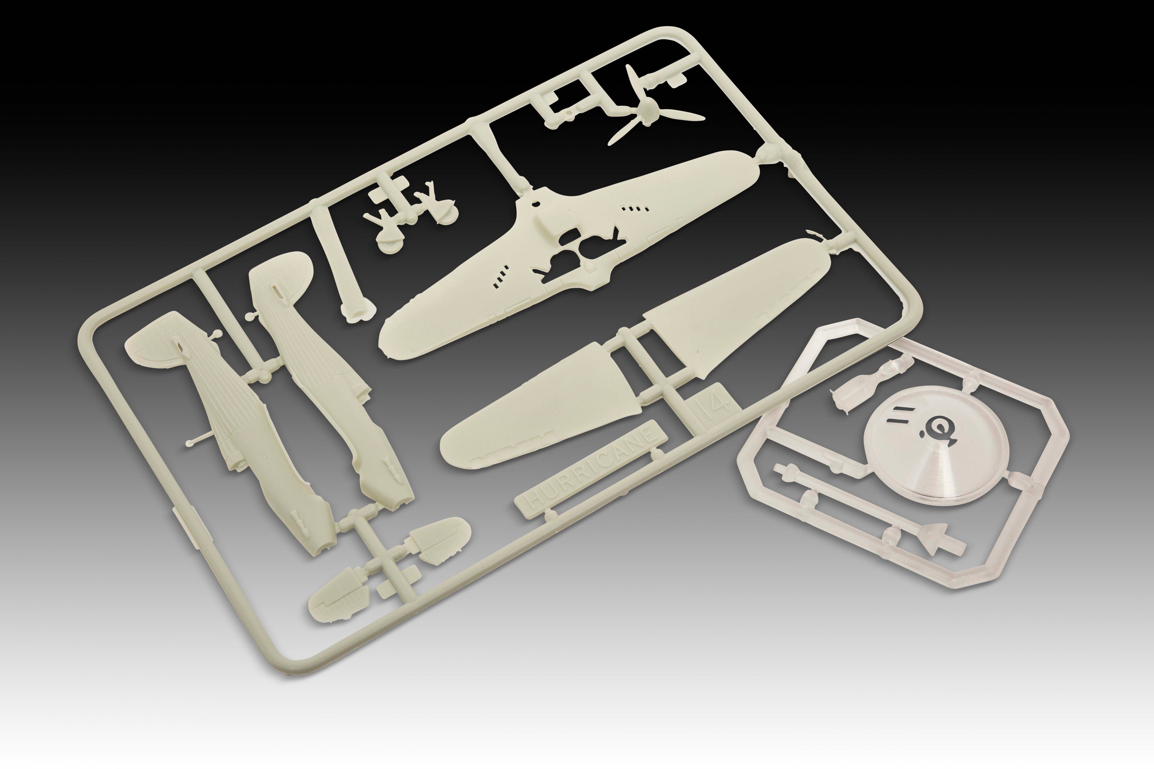 STARTER KIT SPITFIRE MK.IA & HURRICANE MK.I - REVELL (RV73771)