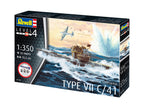 STARTER KIT GERMAN SUBMARINE TYPE VII C/41 - REVELL (RV75154)