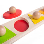 TABLITA DIN LEMN - POTRIVESTE FORMELE - BIGJIGS TOYS (BB040)