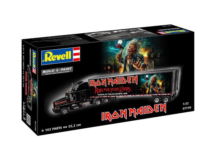 AUTOMACHETA ANIVERSARE 50 DE ANI IRON MAIDEN - REVELL (RV07740)