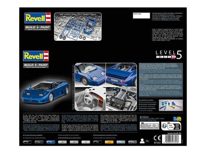AUTOMACHETA BUGATTI EB110 - REVELL (RV07353)
