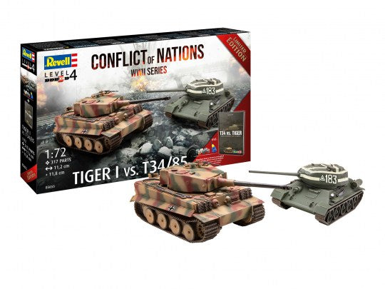 SET MACHETA "CONFLICT OF NATIONS SERIES" - REVELL (RV05655)