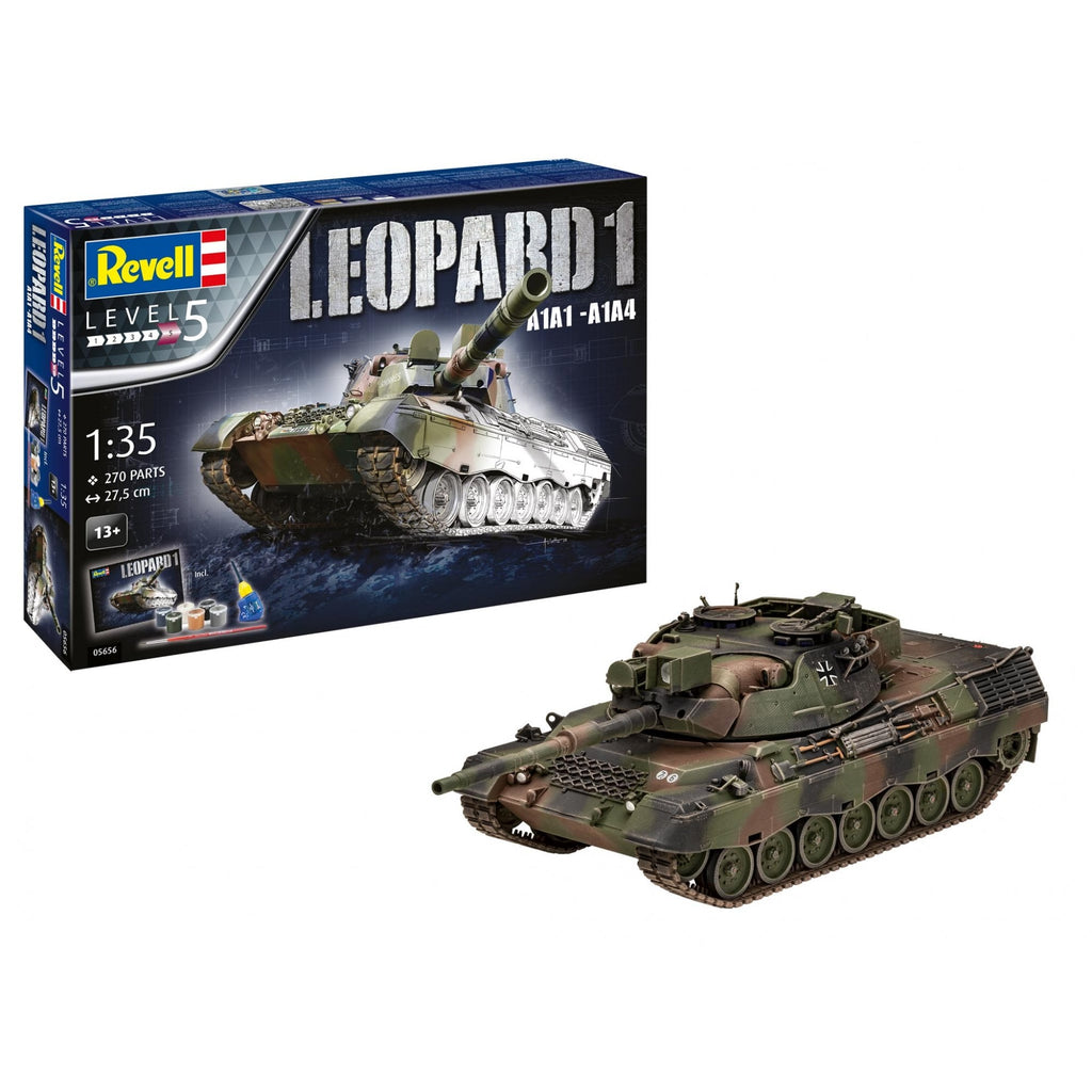 SET MACHETA LEOPARD 1 A1A1-A1A4 - REVELL (RV05656)