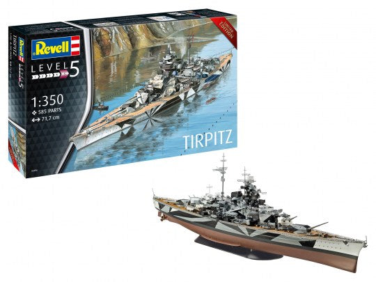 GERMAN BATTLESHIP "TIRPITZ" - REVELL (RV05096)