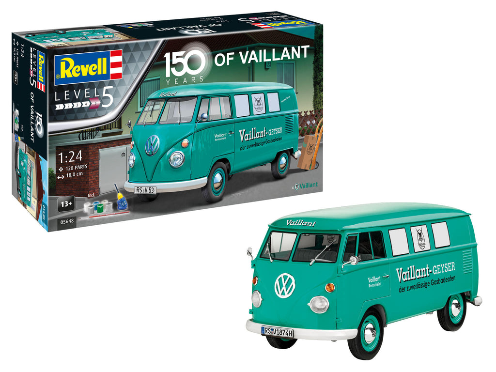 SET ANIVERSAR 150 ANI BUS VW T1 VAILLANT - REVELL (RV05648)