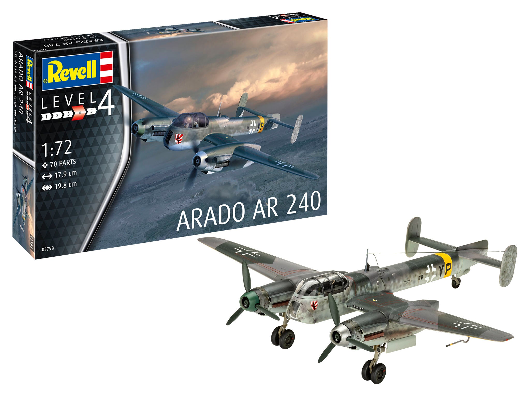 AEROMACHETA ARADO AR-240 - REVELL (RV03798)