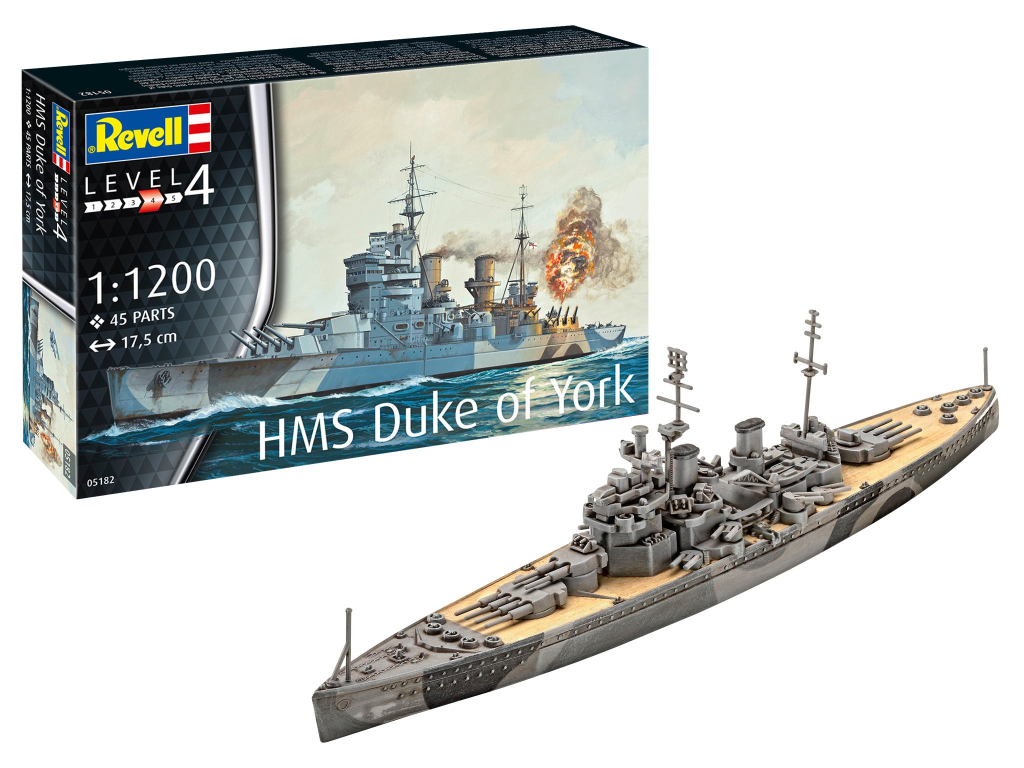 NAVOMODEL BATTLESHIP HMS DUKE OF YORK - REVELL (RV05182)