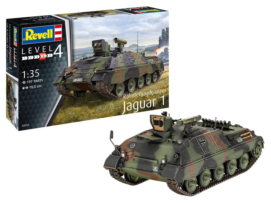 MACHETA MILITARA RAKETENJAGDPANZER JAGUAR 1 - REVELL (RV03353)