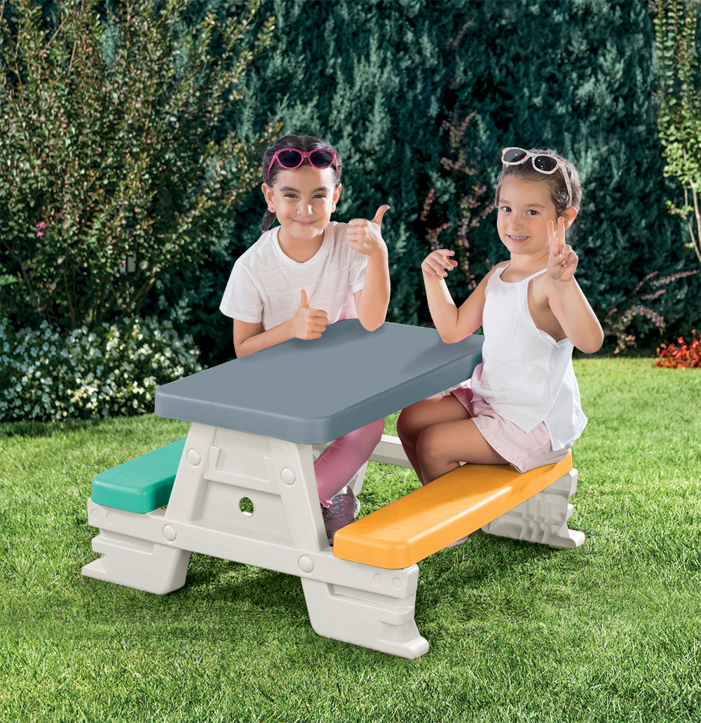 MASUTA DE PICNIC PENTRU COPII PASTEL - DOLU (D2618)