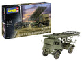 MACHETA MILITARA LANSATOR RACHETE BM-13-16 ON W.O.T. 8 CHASSIS - REVELL (RV03338)