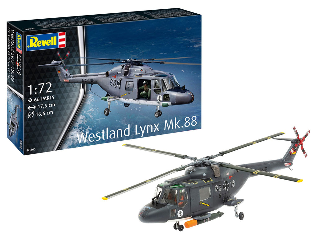 MACHETA ELICOPTER WESTLAND LYNX - REVELL (RV03805)
