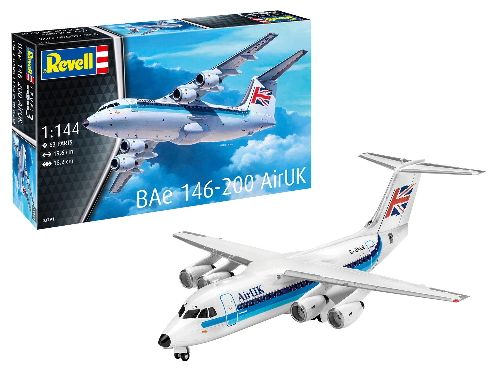 AEROMACHETA BAE 146 (RJ85) - REVELL (RV03791)