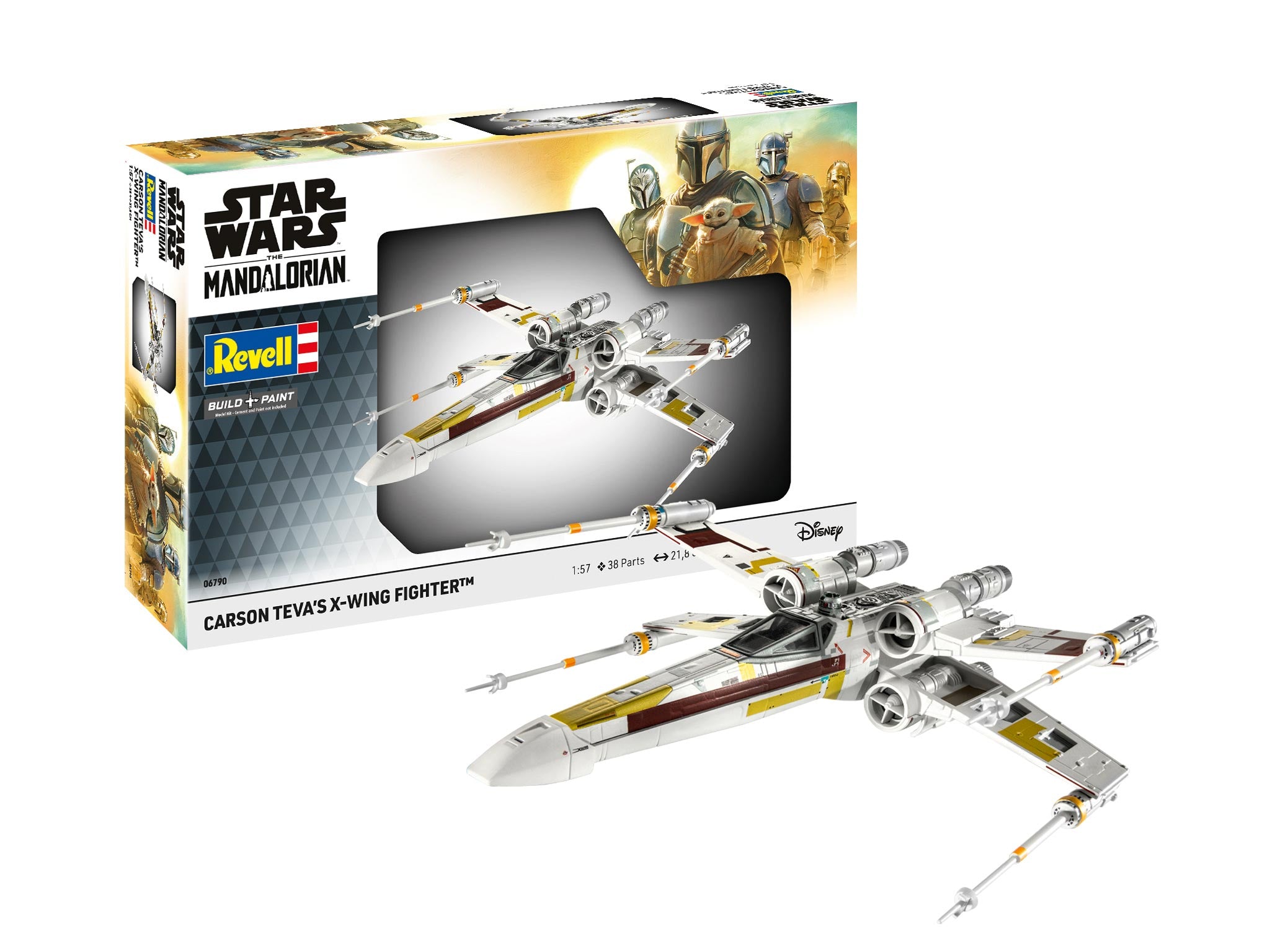 NAVA SPATIALA CARSON TEVA'S X-WING FIGHTER: THE MANDALORIAN - REVELL (RV06790)