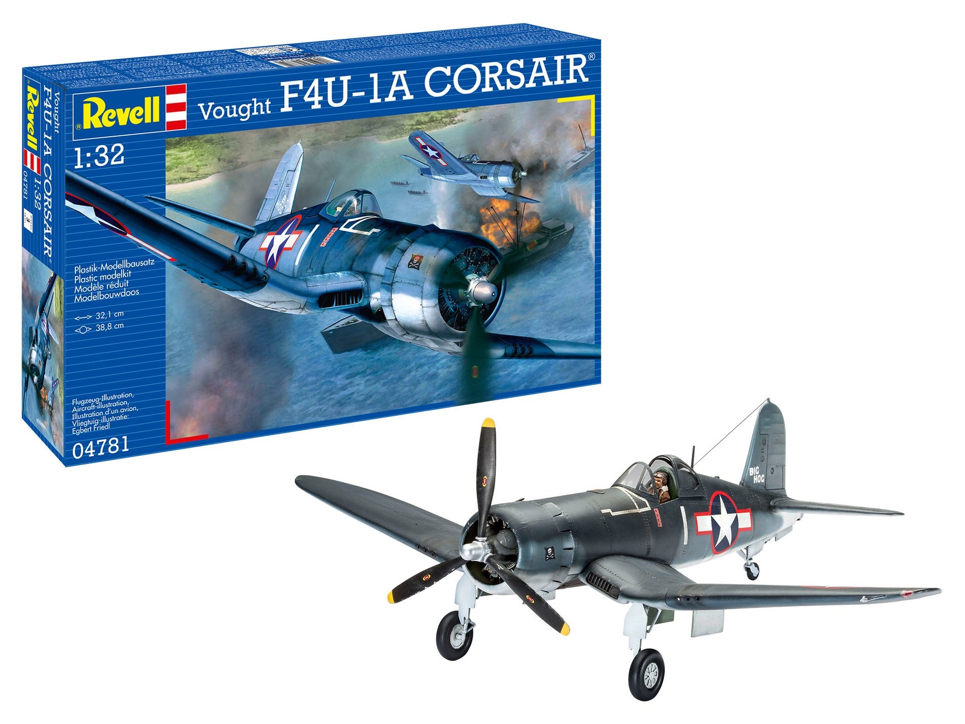 VOUGHT F4U-1A CORSAIR - REVELL (RV4781)