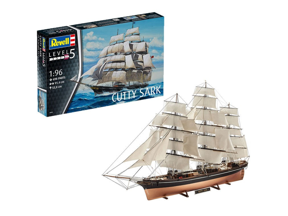 NAVOMODEL DE CONSTRUIT NAVA BRITANICA CUTTY SARK - REVELL (RV5422)