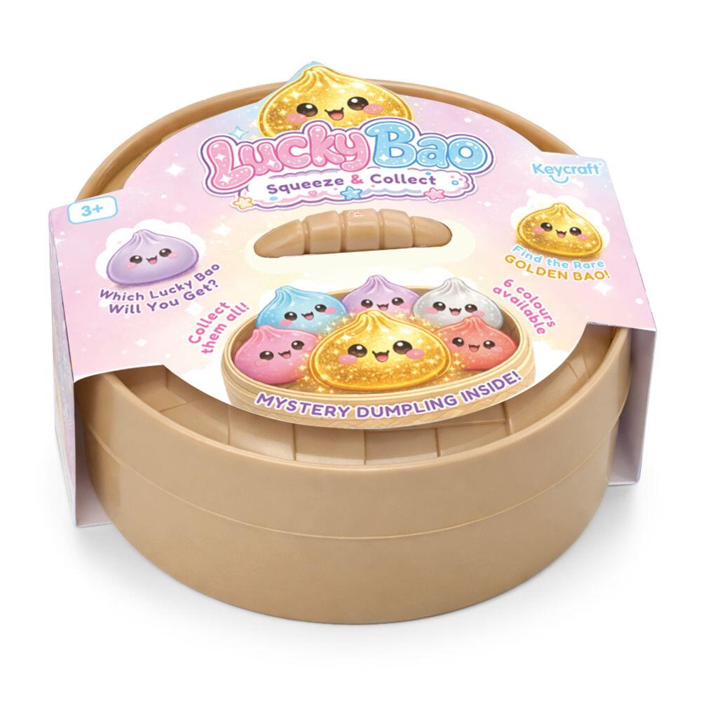 LUCKY BAO - DUMPLING MISTERIOS SQUISHY - KEYCRAFT (NV1170)