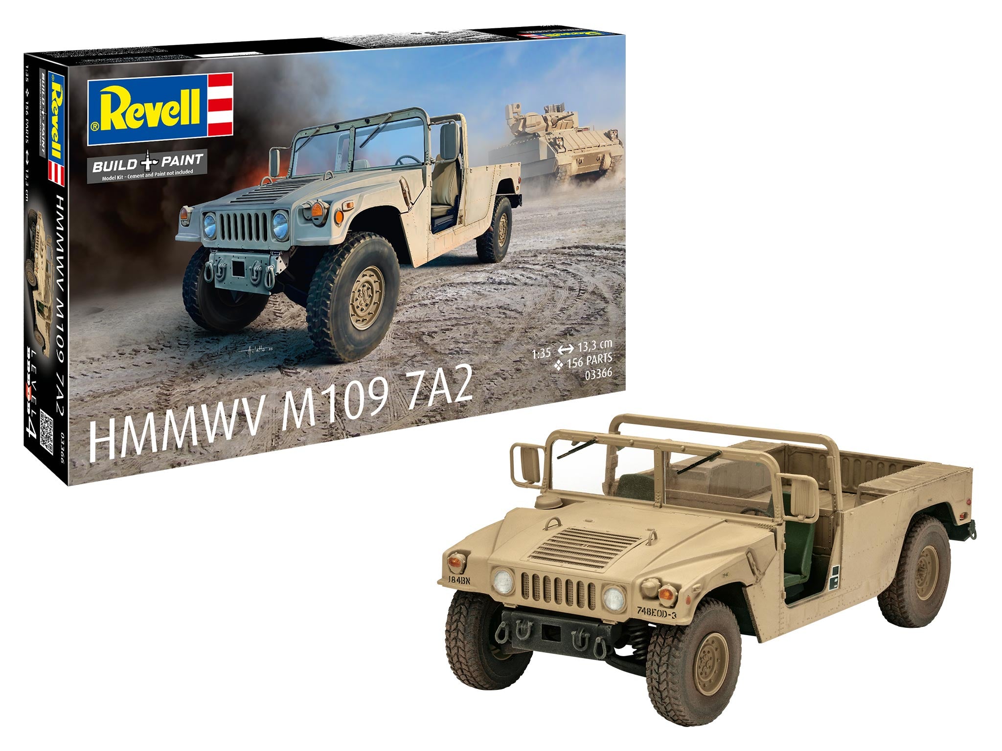 MACHETA MILITARA HMMWV M1097A2 - REVELL (RV03366)