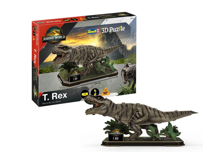 PUZZLE 3D JURASSIC WORLD RENASTEREA - T.REX - REVELL (RV00246)