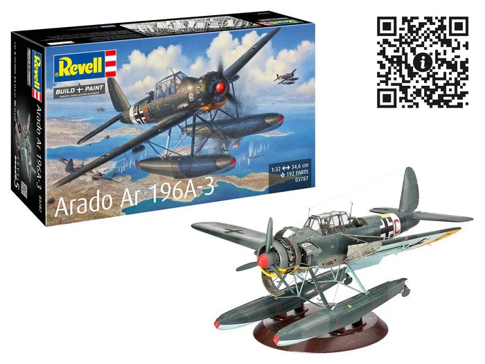 AEROMODEL ARADO AR196A-3 SEAPLANE - REVELL (RV03787)