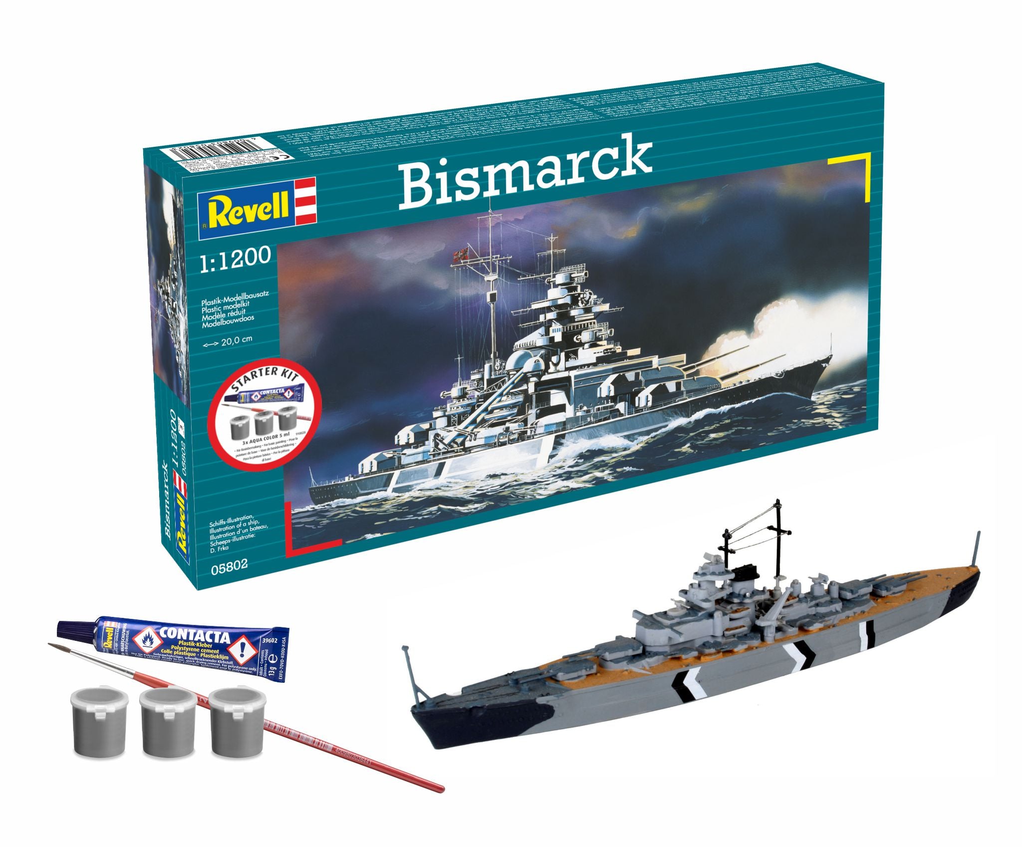 STARTER KIT BISMARCK - REVELL (RV75802)