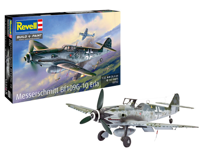 AEROMODEL MESSERSCHMITT BF109G-10 ERLA - REVELL (RV03752)