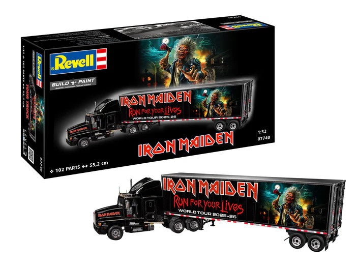 AUTOMACHETA ANIVERSARE 50 DE ANI IRON MAIDEN - REVELL (RV07740)