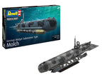 NAVOMODEL GERMAN MIDGET SUBMARINE TYPE MOLCH - REVELL (RV05187)
