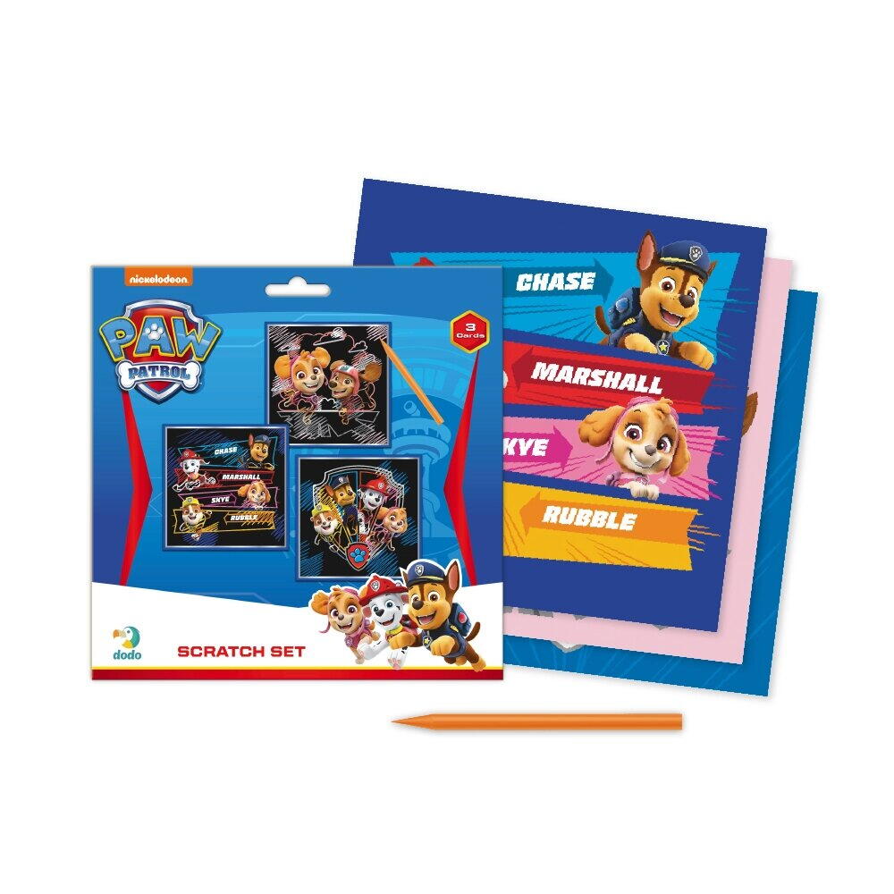 CREATIVE SCRAPER SET - PAW PATROL - DODO (DO200194)