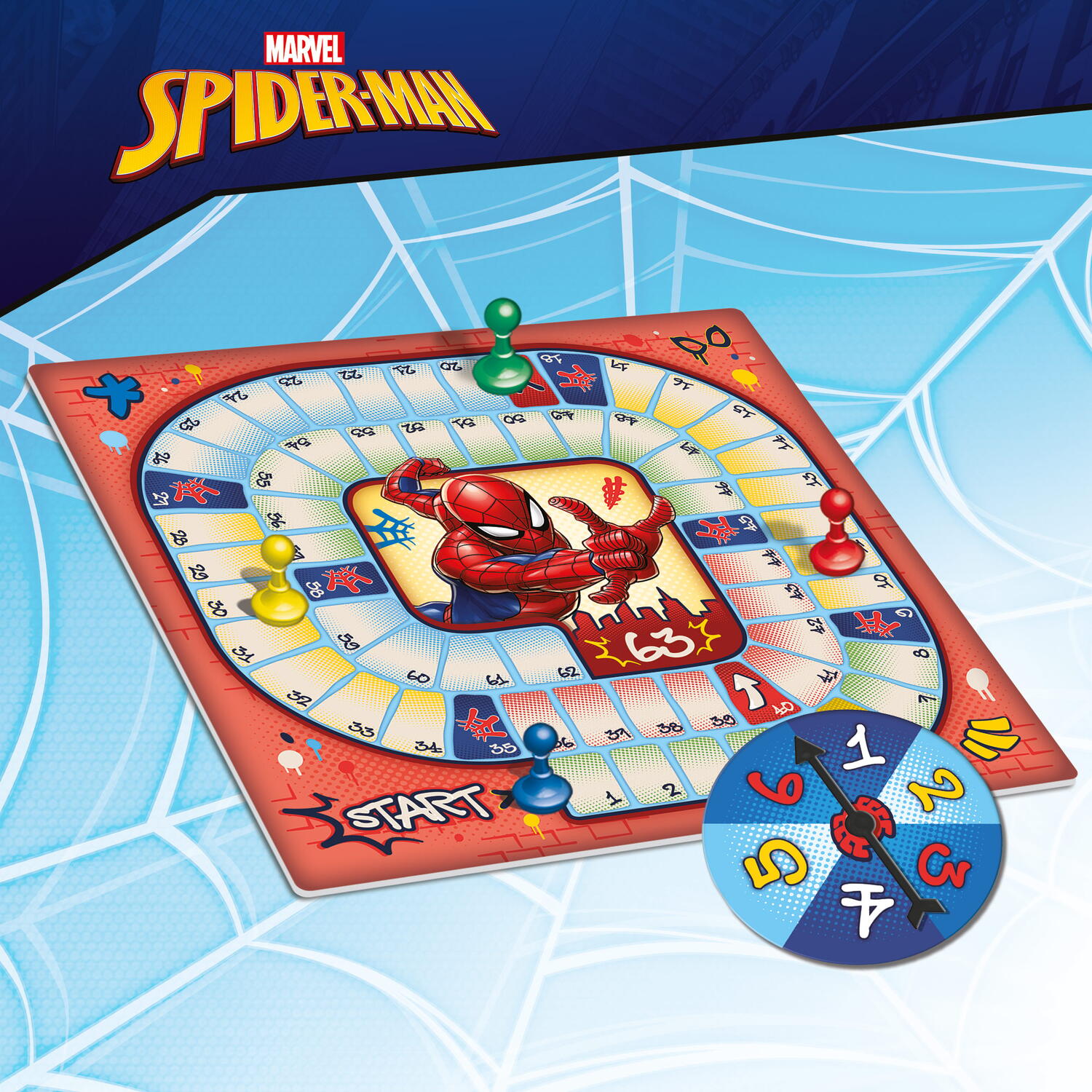 SET JOCURI CU GHIOZDANEL - SPIDERMAN - LISCIANI (L110520)