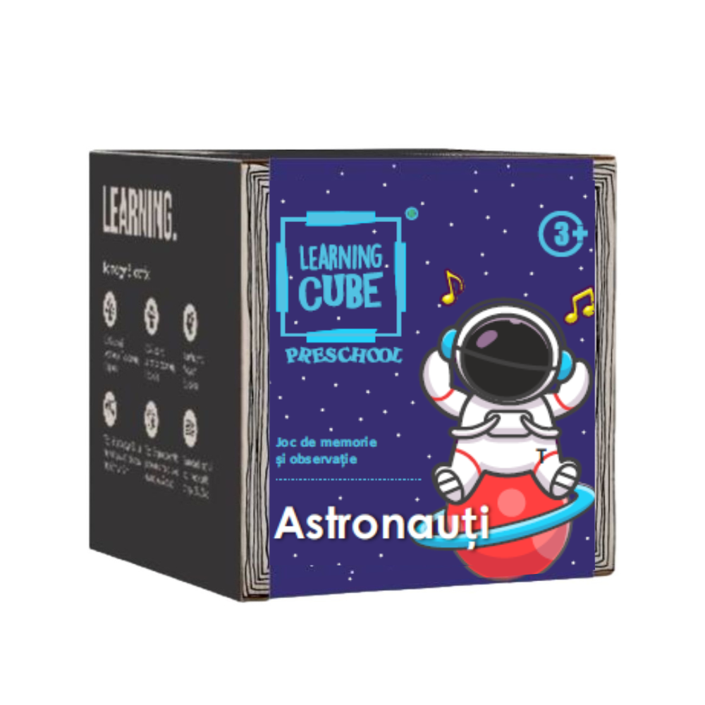 JOC DE ATENTIE LEARNING CUBE® - ASTRONAUTI - K-TOYZ (LC-038)