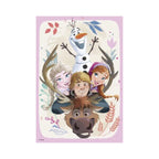 2 IN 1 PUZZLE - ANNA AND ELSA (2 X 77 PIECES) - DINO (386198)