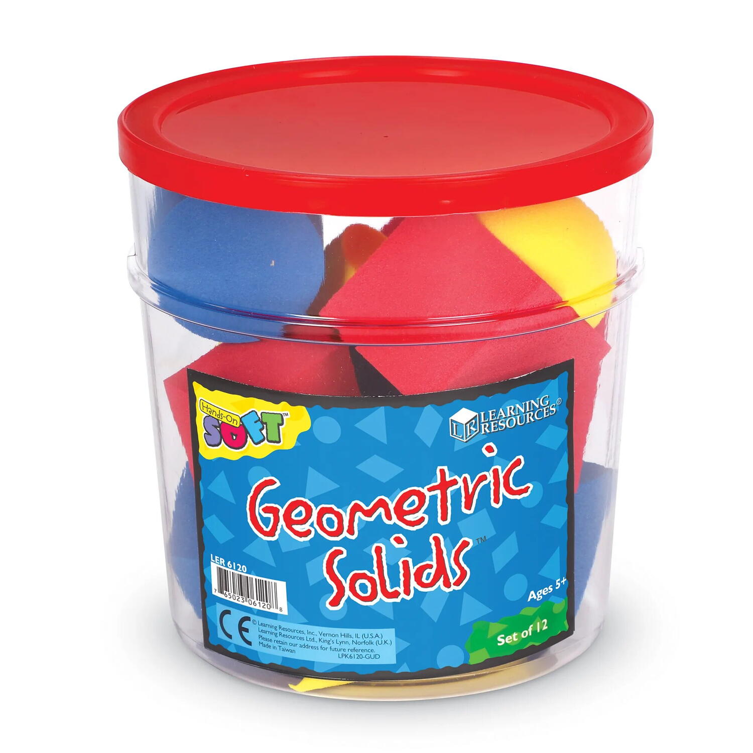 FORME GEOMETRICE DIN SPUMA - LEARNING RESOURCES (LER6120)