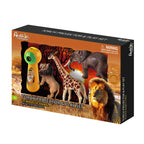 SET PROIECTOR TIP LANTERNA & 3 FIGURINE - ANIMALUTE - AMBO FUNTAMIN (AF6305WW)