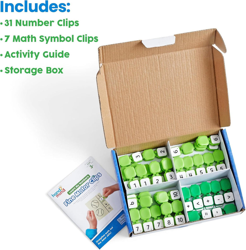 CLIPSURI SENZORIALE - INVATA NUMERELE - HAND2MIND (95381)