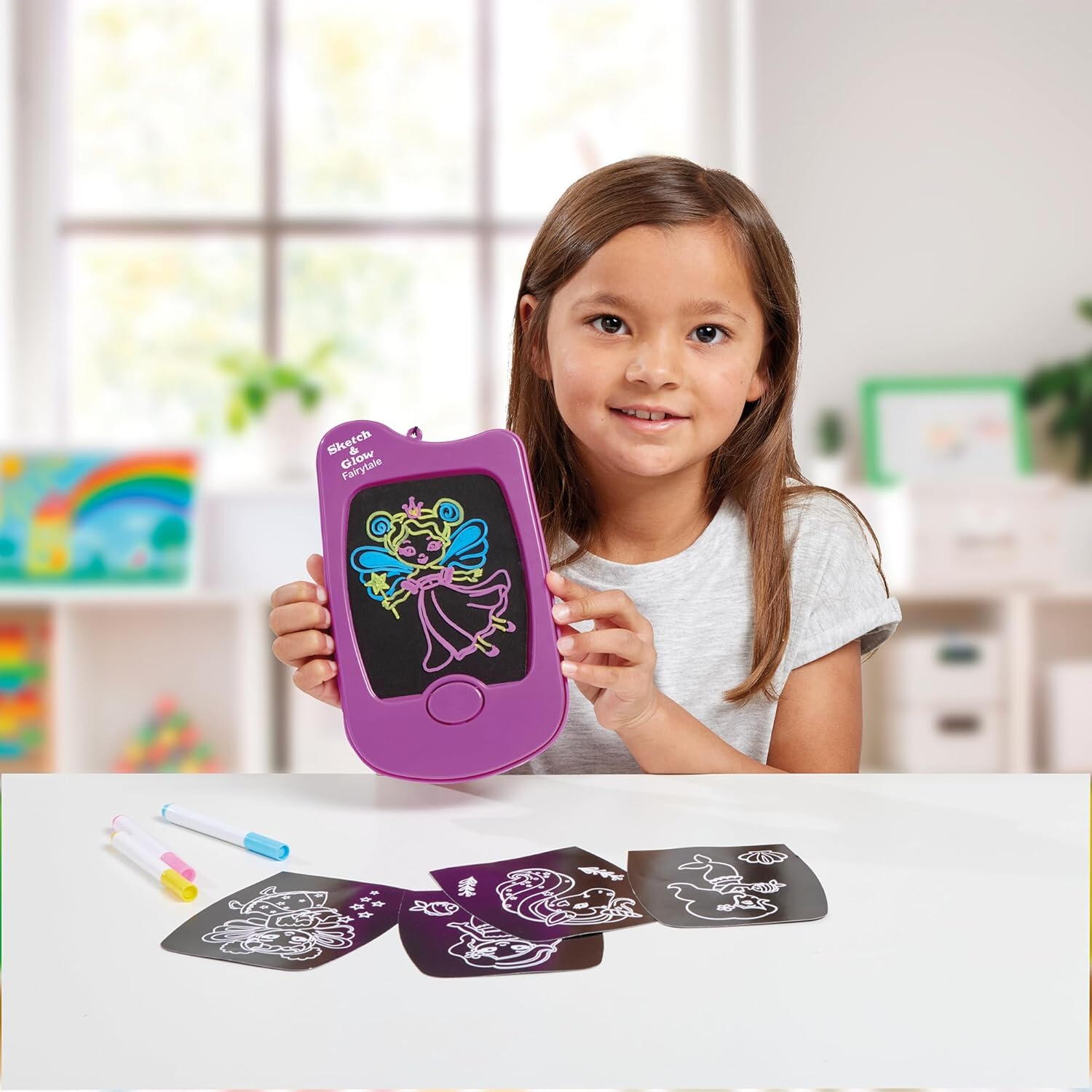 MINI TABLITA DESEN CU LED - TARAMUL BASMELOR - BRAINSTORM (E2095)