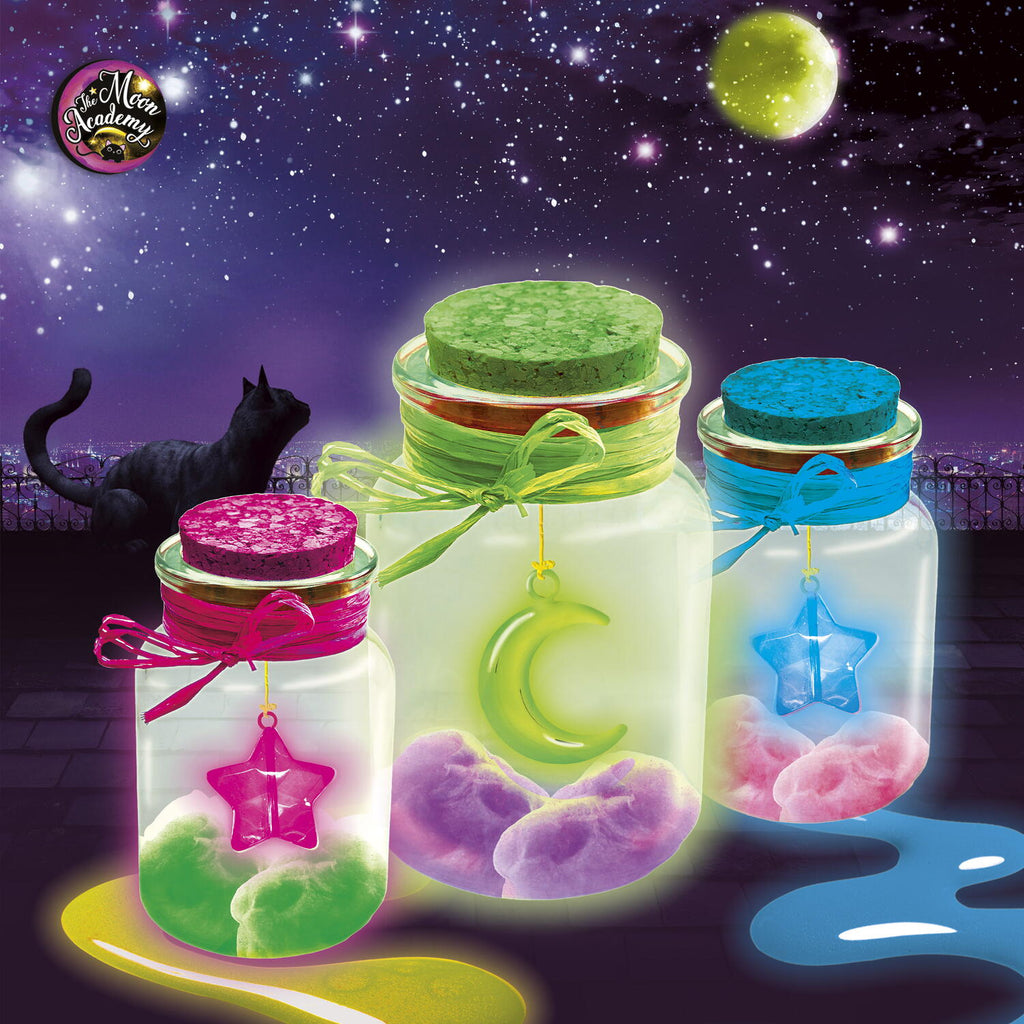CREATIVE SET - THE MOON ACADEMY - MAGIC JARS - LISCIANI (L106042)