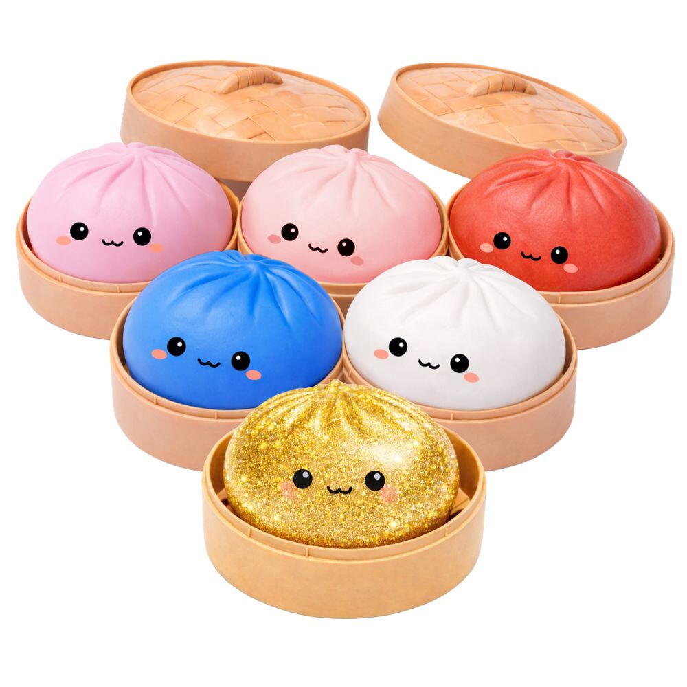 LUCKY BAO - DUMPLING MISTERIOS SQUISHY - KEYCRAFT (NV1170)