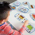 SET 20 PUZZLE - PRIMELE MELE CUVINTE IN LIMBA ENLGEZA - LEARNING RESOURCES (LER6086)