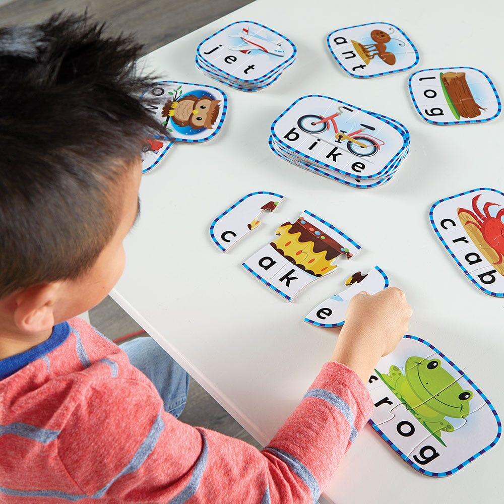 SET 20 PUZZLE - PRIMELE MELE CUVINTE IN LIMBA ENLGEZA - LEARNING RESOURCES (LER6086)