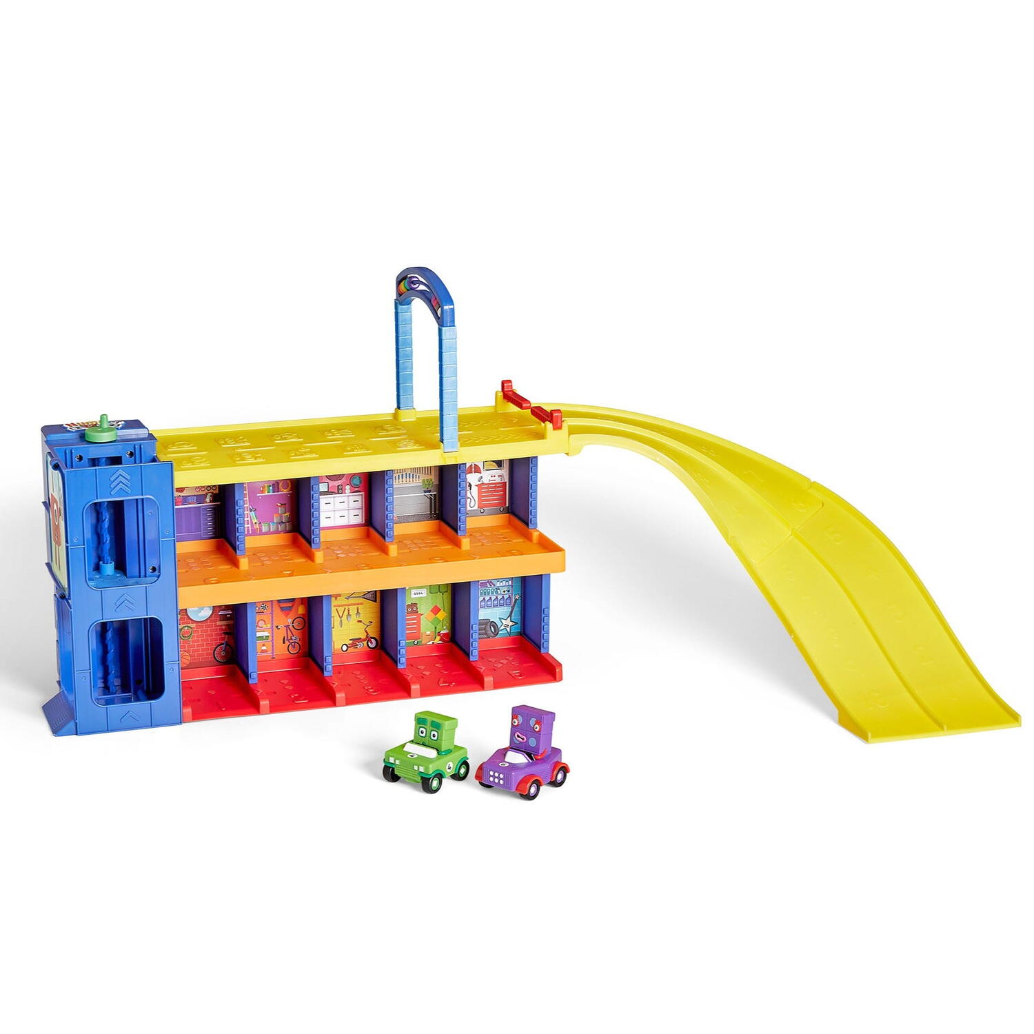 NUMBERBLOCKS® - GARAJUL VESEL CU NUMARATOARE - HAND2MIND (HM96927-UK)