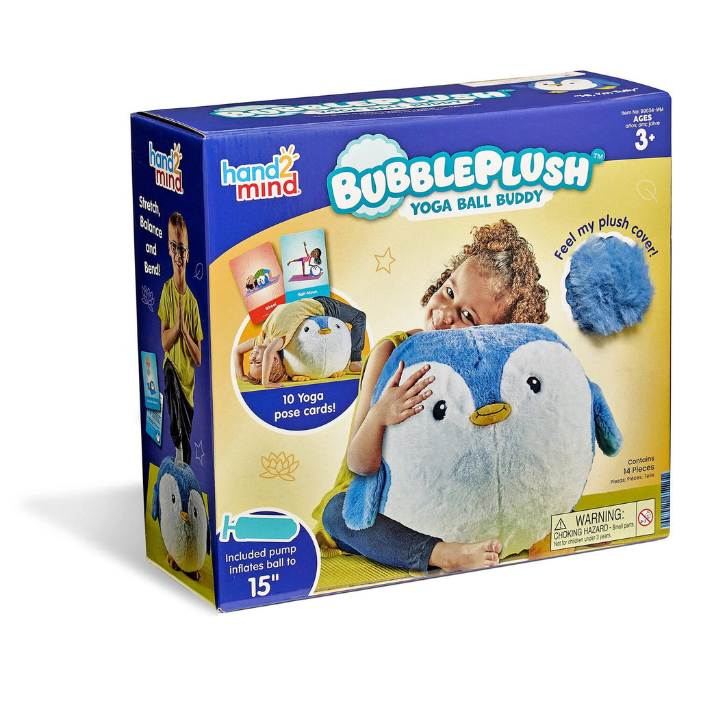 MINGE YOGA BUBBLEPLUSH™ - PINGUIN - HAND2MIND (97697)