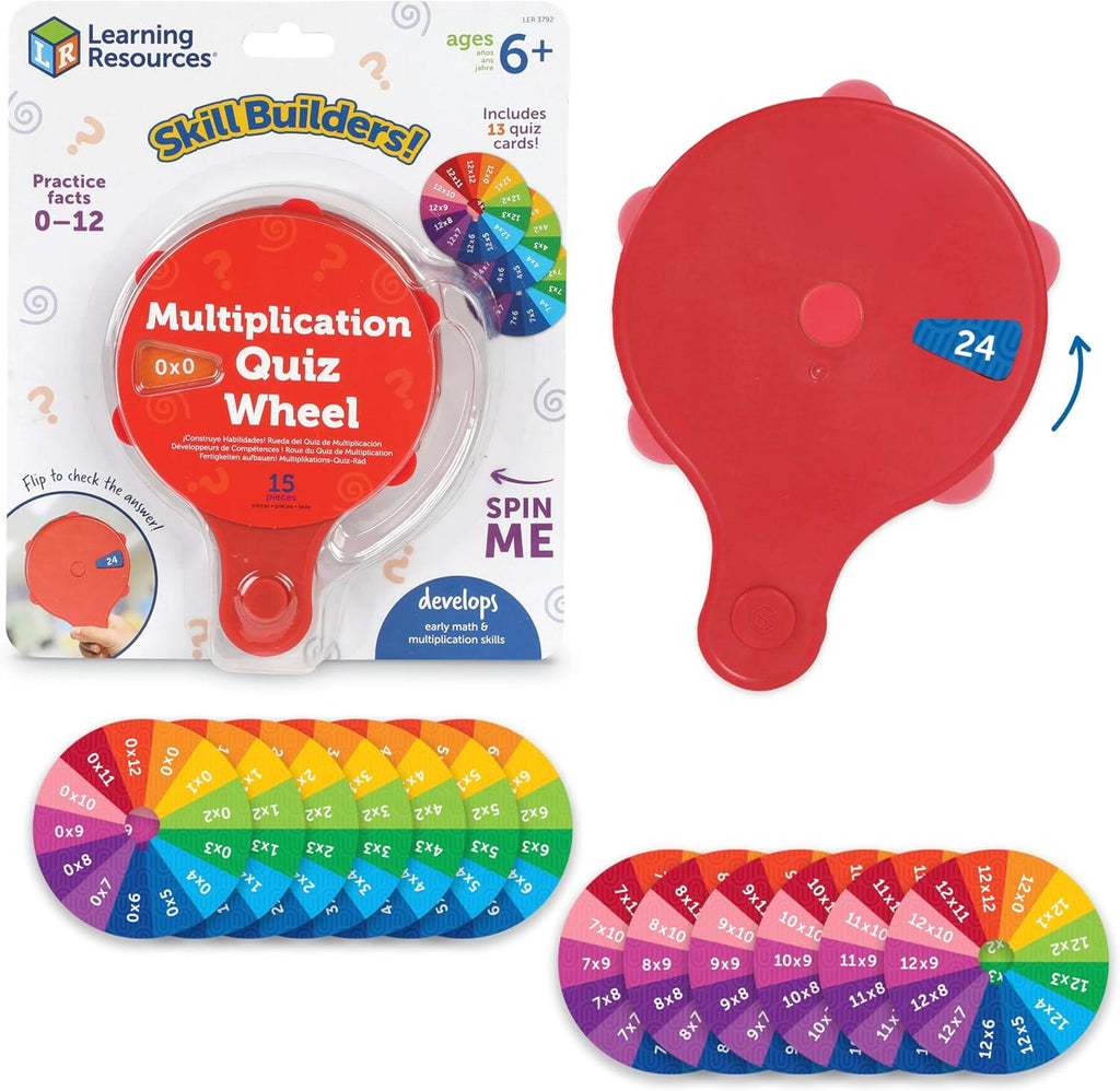 SET ACTIVITATI EDUCATIVE - ROTITA CU TABLA INMULTIRII - LEARNING RESOURCES (LER3792)