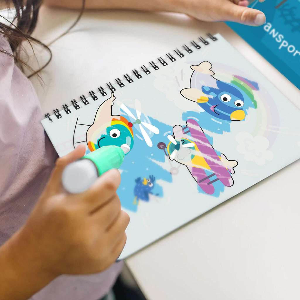 SET DE COLORAT CU APA - VEHICULE - DODO (DO300309)