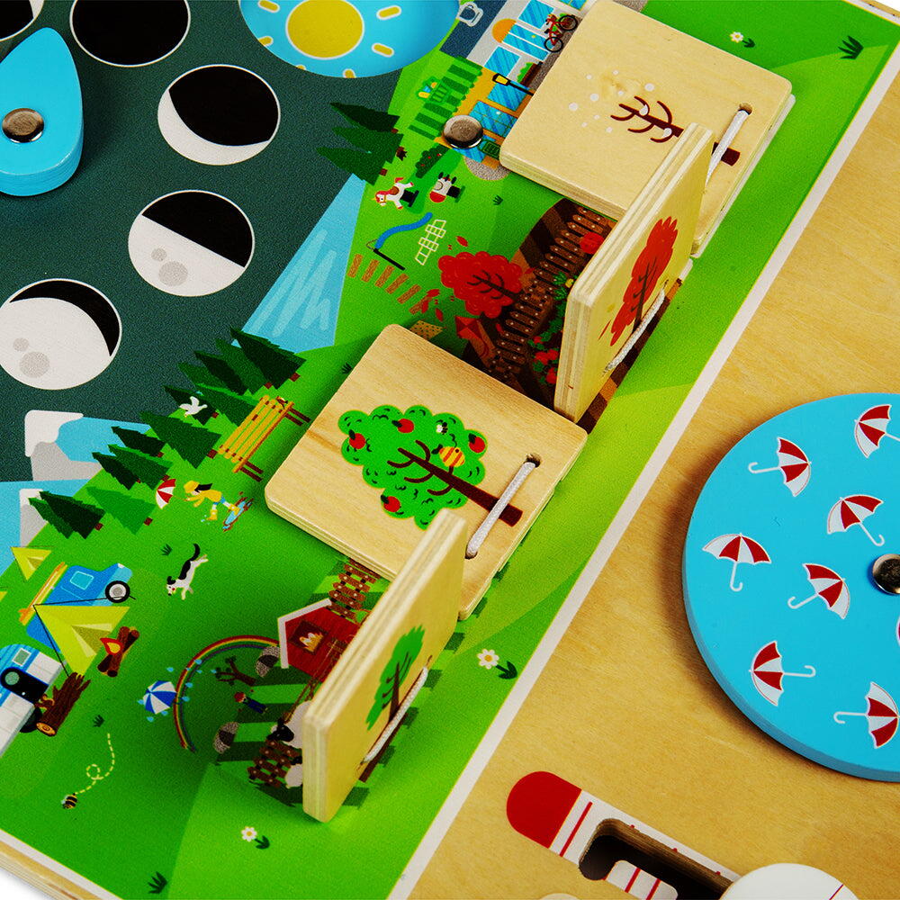 STATIE METEO DIN LEMN - BIGJIGS TOYS (36041)