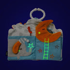 CARTICICA DIN PLUS PENTRU BEBELUSI - GIRAFA SOMNOROASA - FEHN (053142) - Libelula Vesela - Jucarii