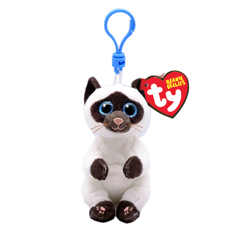 PLUSH WITH MISO CAT KEYCHAIN ​​(8.5 CM) - TY (ST9XTY43106)