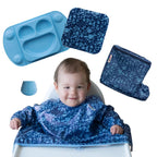 SET PREMIUM DIVERSIFICARE - FLEUR JARDIN (ALBASTRU) - TIDY TOT (WBFJBL)