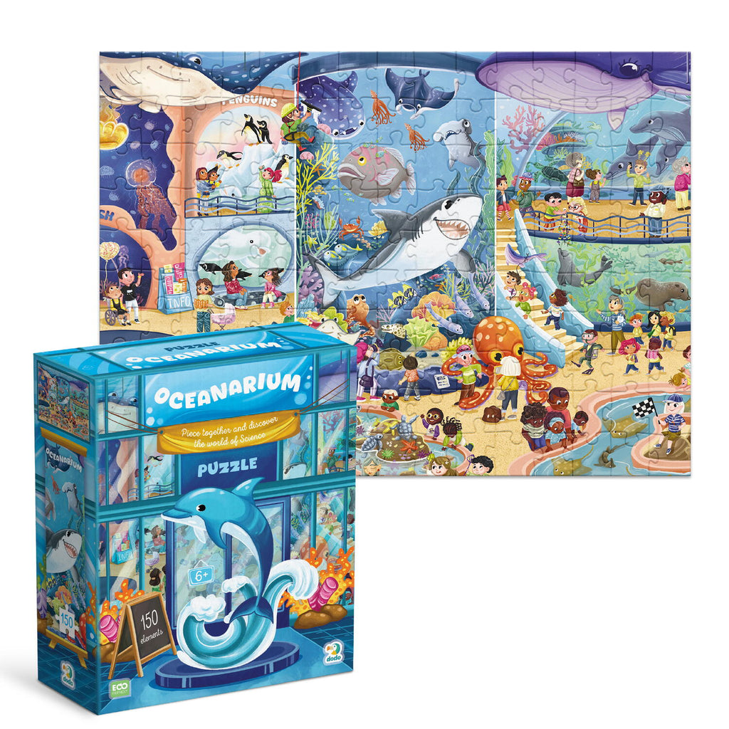 PUZZLE - DELFINARIU (150 PIESE) - DODO (DO300641)