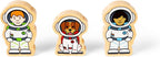 SET TRENULET - AVENTURI IN SPATIU - BIGJIGS TOYS (BJT614)