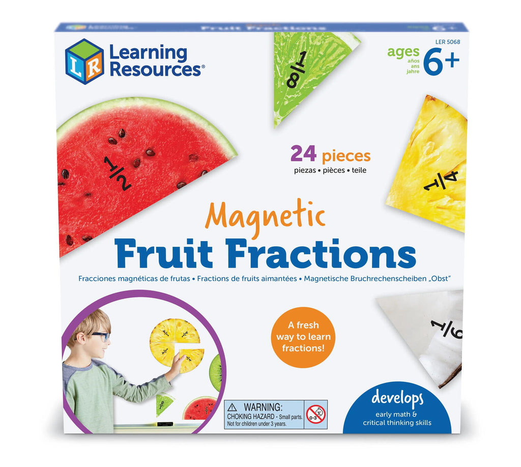 SET FRACTII MAGNETICE - FRUCTE - LEARNING RESOURCES (LER5068)